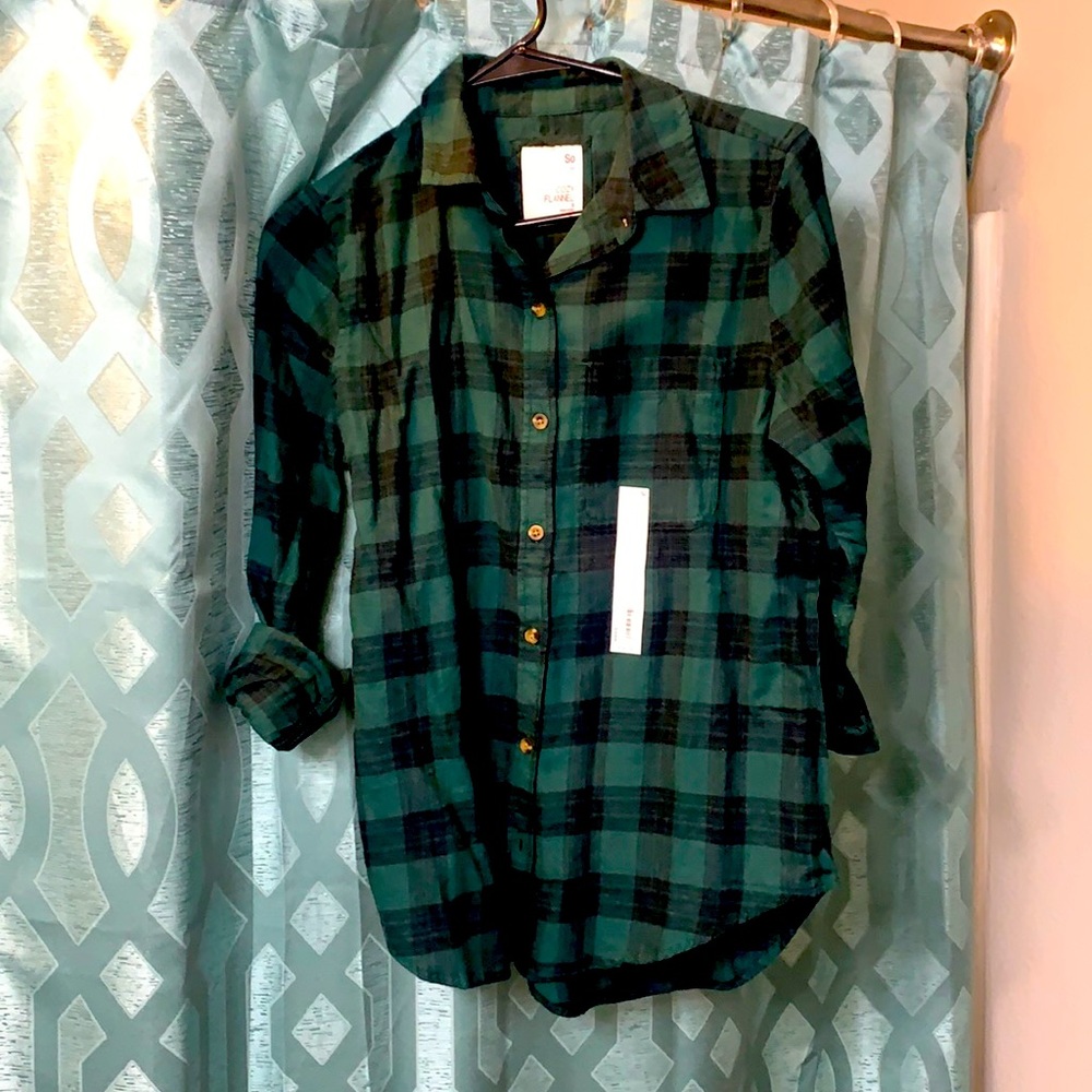 Flannel Button-Up